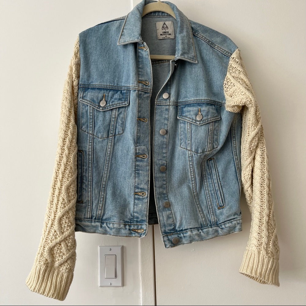 Urban outfitters x UNIF denim jacket